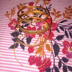 Golden Color Bangles