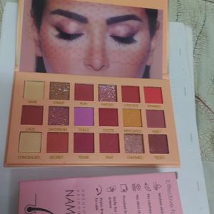 Nude Eye Shadow And Namyaa Hair Waxing Cream