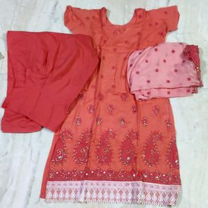 Women's Readymade Dresses With Dupatta And Bottom