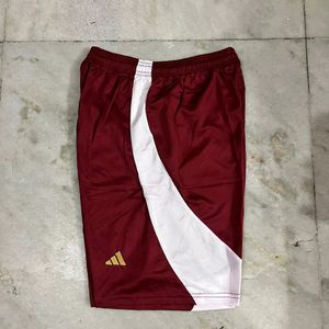 ADIDAS BELGIUM MAROON SHORTS