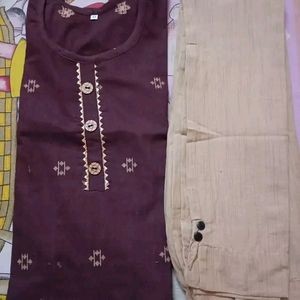 New Khadi Cotton Kurta Set