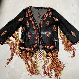 Branded Sheer Shrug