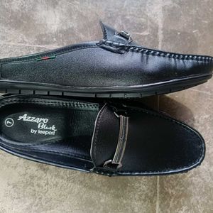 Low-Top-Slip-On Casus Shoes, Black