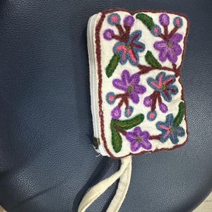 Hand Pouch Kashmiri Embroidery