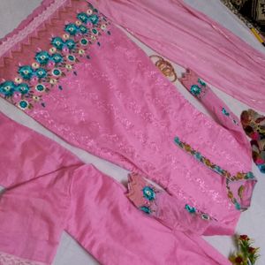 Pakistani Coller Suit Set