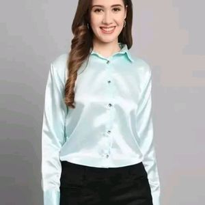 Satin Full Sleeve Shirt