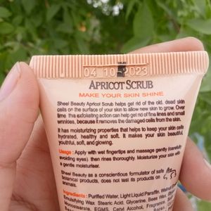 Sheel Beauty Apricot Face And Body Scrub