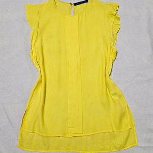 Zara Yellow Top