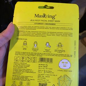 Masking Sheet Mask