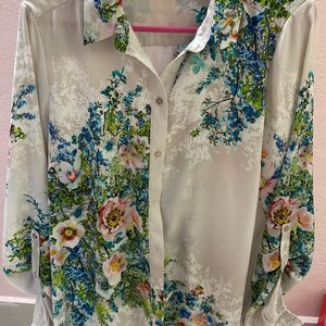 Floral Women Shirt