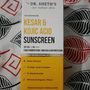 Dr Sheth Ceremide Vitamin C Sunscreen