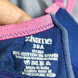 Zivame Neavy Blue Wired Bra