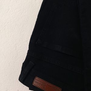 Bootcut Trousers (Available In Black/Blue)