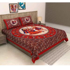 New Double Bedsheet With Pillow Cover