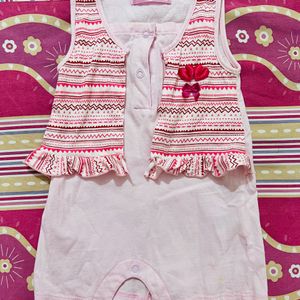 Combo Of 5 -  3m To 6m Baby Girl Dresses