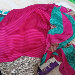 multicolor saree with very soft touch