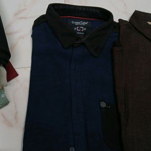 Set Of 3 Party Wear Shirts