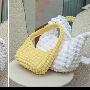 Crochet Popcorn Bag