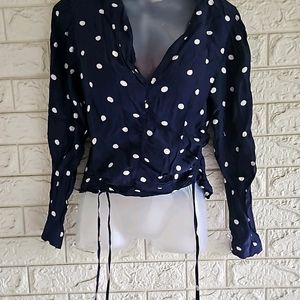 Hnm Polka Dot Top