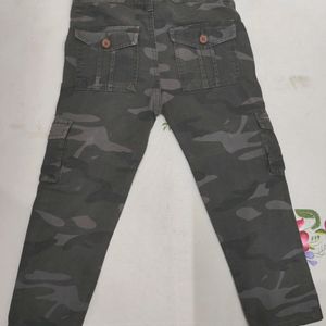 Regular Fit Boys Cargo Pant