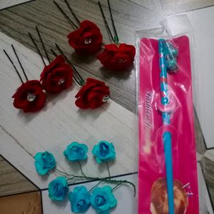 Hair Accessories Jura Pin Fancy Flower