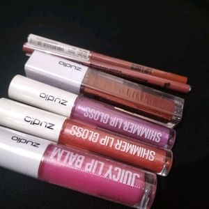 Zudio Lipstick Lipgloss Lipliner Lip Balm