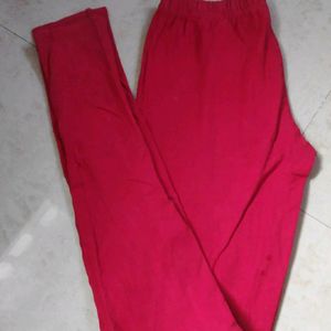 Black kurti with red legging