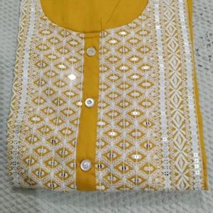 Yellow Kurti..