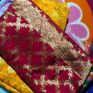 Embroidered  Banarasi Silk