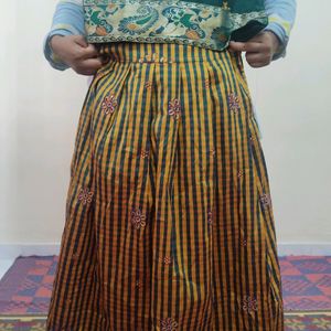 pattu pavadai dress