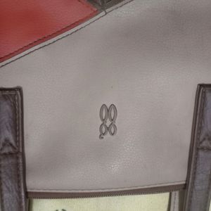 Brown Colourblock Shoulder Bag