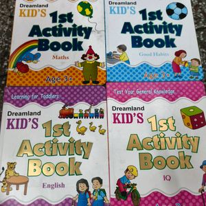 Activity Books For 3+ Kids