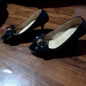 Black High Heel Women Shoe