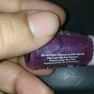 Avon Simply Pretty Color Me Pretty Nail Enamel - Code - Passionate Purple - NE0