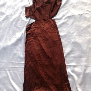 Coffee Brown 🤎 Satin Slip Dress