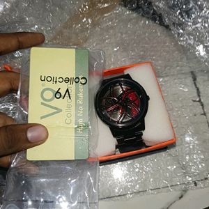 V9 Rotating Alloy Wheel Watch Totally New