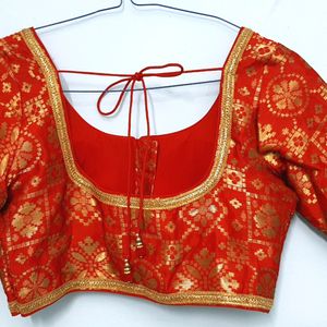 Designer Red Blouse | Party Wear