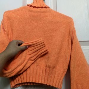 Pull Over Orange Top