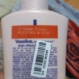 VASELINE DAILY SUN+ PROTECTION SPF 30 LOTION