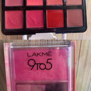 COMBO love Earth Lip And Cheek Tint + Lakme Blush