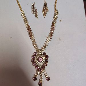 Stylish Jewellery Set (Purple)