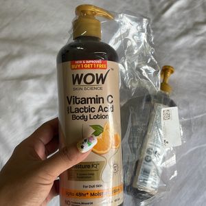 Wow, vitamin C body lotion