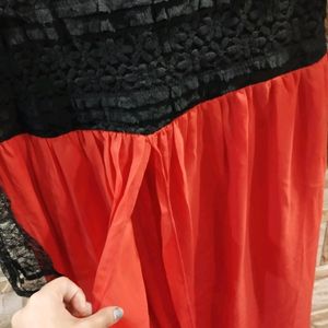 Red Hot Gown For Women