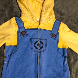 UNIQUE PIECE Minion Hoodie 2- 4 Yrs Like NEW❗