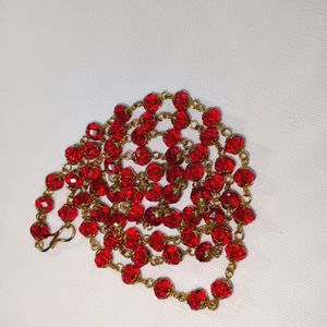 Red Crystal Necklace