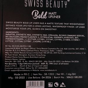 Swiss Beauty 10 Lip Liners