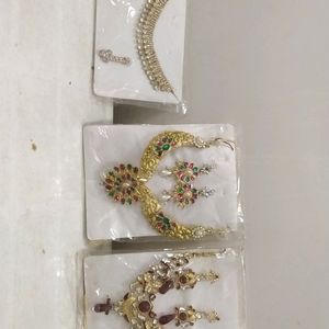 Combo Set Of 3 Jewellery