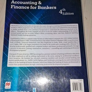 Accounting & Finance For Bankers