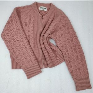 Pink Twist Knit Jacket ✨