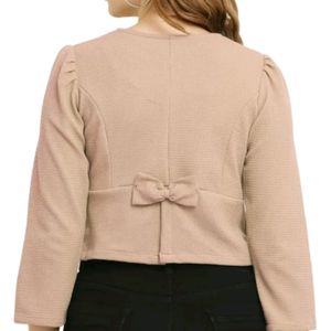 Crop Blazer/Shrug Top